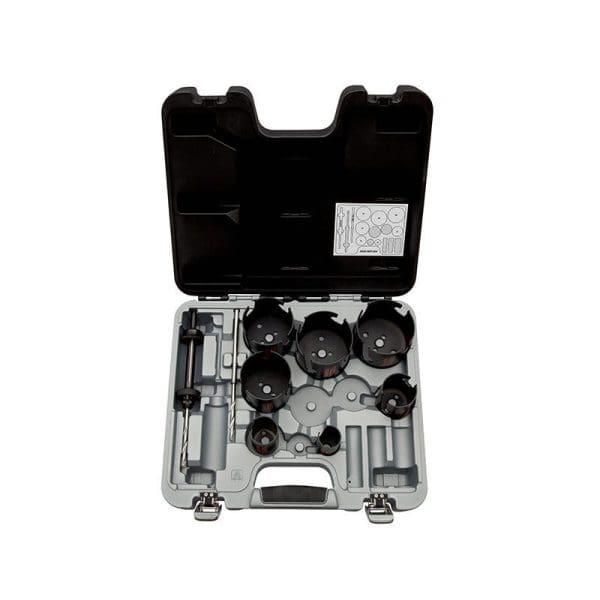 Multi-Construction Superior Holesaw Set,  9 Piece