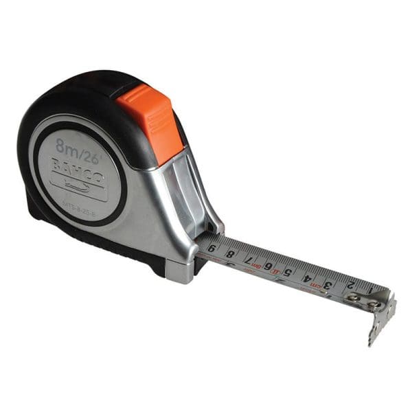 MTS Reversible Magnetic Tip Auto Pocket Tape 8m/26ft (Width 25mm)