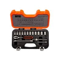 S160 Socket Set of 16 Metric 1/4in Drive