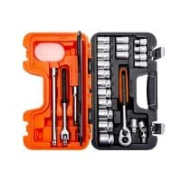 S240 Socket Set of 24 Metric 1/2in Drive