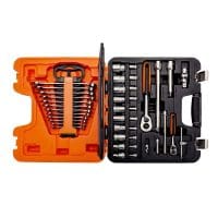 S410 Socket and Spanner Set of 41 Metric 1/4in and 1/2in Drive