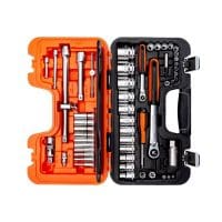 S560 Socket Set of 56 Metric 1/4 and 1/2in Drive