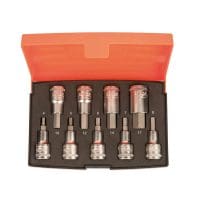 S9HEX 1/2in Drive Socket Set of 9 Metric