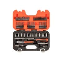 SL65 Slim Socket Set of 65 Metric 1/4in Drive