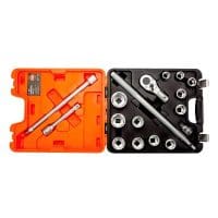SLX17 Socket Set of 17 Metric 3/4in Drive