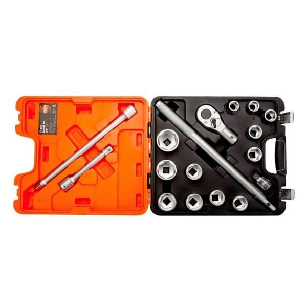 SLX17 Socket Set of 17 Metric 3/4in Drive