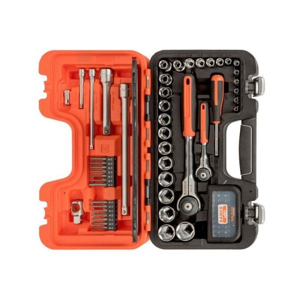 SW79 Swivel Socket Set of 79 Metric 1/4in and 1/2in Drive