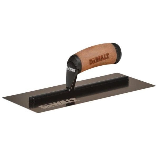 Gold Stainless Steel Finishing Trowel 11.5in