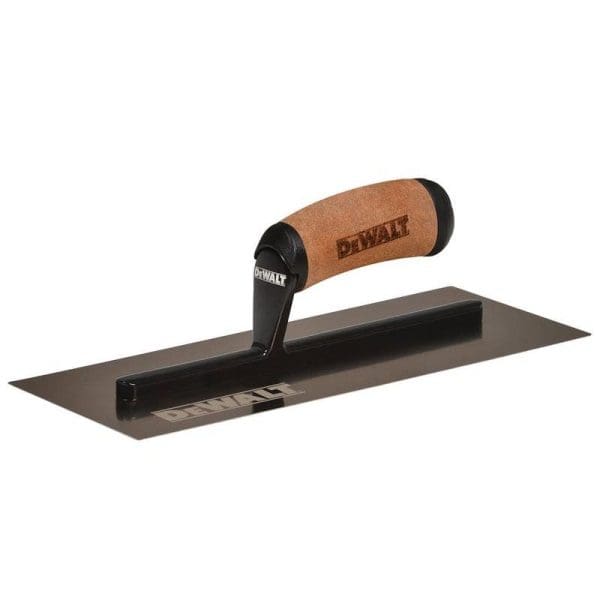 Gold Stainless Steel Finishing Trowel 12in