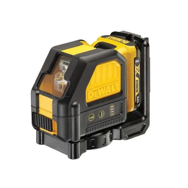 DCE088D1G Self-Levelling Green Cross Line Laser 12V 1 x 2.0Ah Li-ion