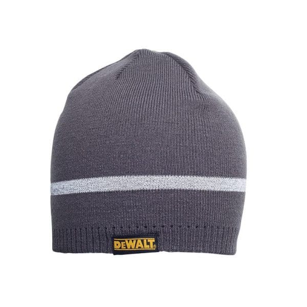 Knitted Beanie Hat - Grey