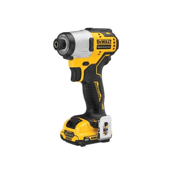 DCF801D2 XR Brushless Sub-Compact Impact Driver 12V 2 x 2.0Ah Li-ion