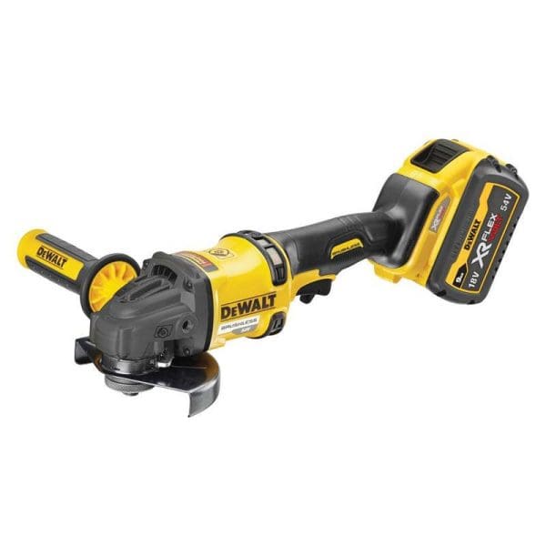 DCG418X2 XR FlexVolt Grinder 125mm 54V 2 x 9.0Ah Li-ion