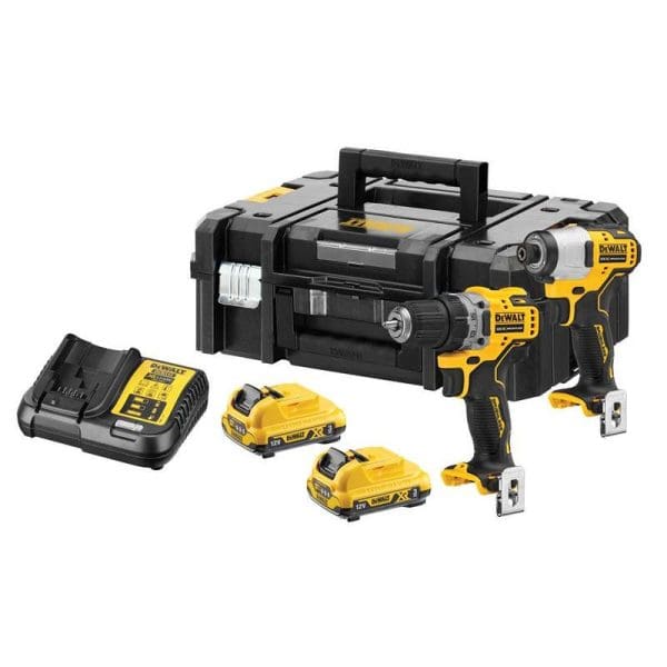 DCK2110L2 XR Brushless Sub-Compact Twin Pack 12V 2 x 3.0Ah Li-ion