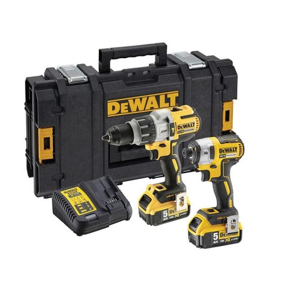 DCK276P2 Brushless Twin Pack 18V 2 x 5.0Ah Li-ion