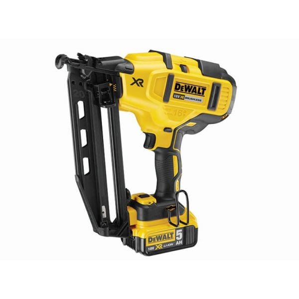 DCN660P2 Cordless XR Brushless Second Fix Nailer 18V 2 x 5.0Ah Li-ion