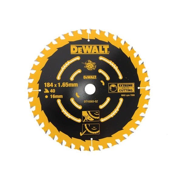Extreme Framing Circular Saw Blade 184 x 16mm x 40T