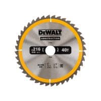 Stationary Construction Circular Saw Blade 216 x 30mm x 40T ATB/Neg