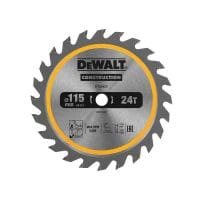 DT20420 TCT Construction Circular Saw Blade 115 x 9.5mm x 24T