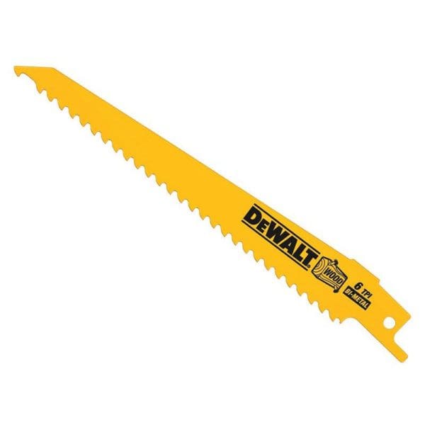 Bi-Metal Reciprocating Blade for Wood with Nails 152mm (Pack 5)