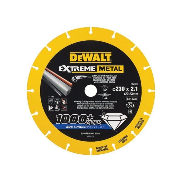 Extreme Metal Cut Off Saw Blade 230 x 22.23 x 2.10mm