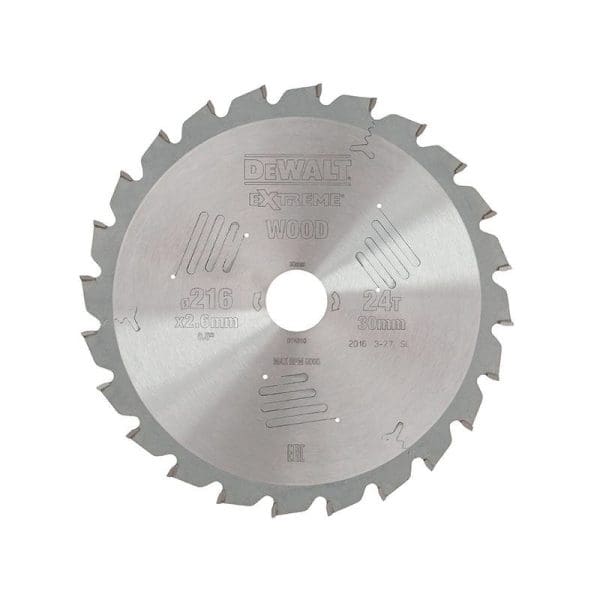 Series 60 Circular Saw Blade 216 x 30mm x 24T ATB/Neg