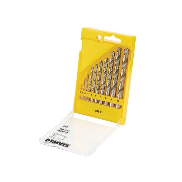DT5921 Extreme Metal Drill Bit Set, 10 Piece