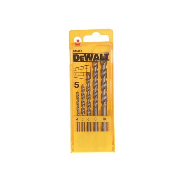 Masonry Drill Set 5 Piece 4-10mm