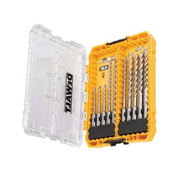 DT70752 SDS Plus XLR Full Head Carbide Drill Bit Set, 10 Piece