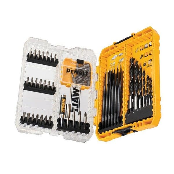 DT70758 Mixed Drill and Bit Set, 57 Piece