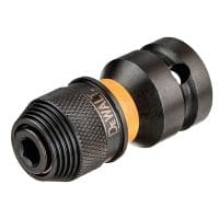 DT7508 1/2in Drive to 1/4in Hex Impact Adaptor