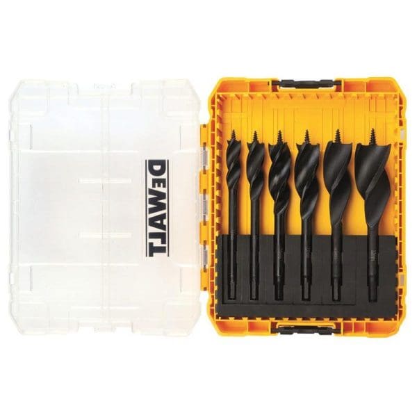 DT90238 Extreme Tri-Flute Spade Bit Set, 6 Piece