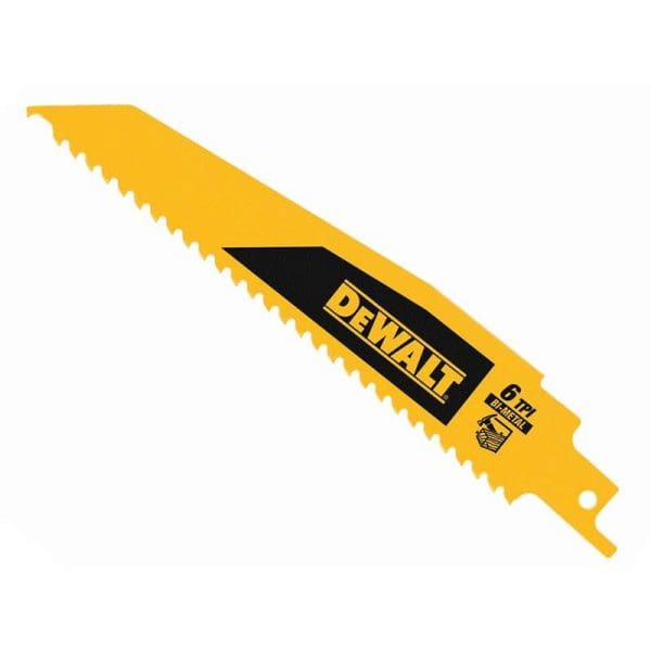 Bi-Metal Wood Demolition Reciprocating Blade 152mm x 6 TPI (Pack 5)