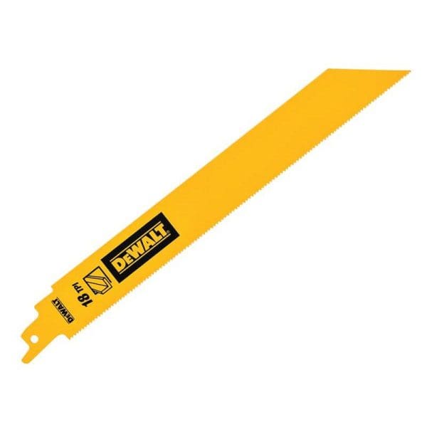 Bi-Metal 1in High Metal Reciprocating Blade 228mm x 18 TPI (Pack 5)