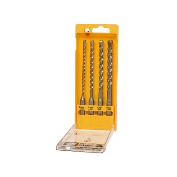 Extreme 2 SDS Plus Drill Bit Set 4 Piece 5.5-10mm
