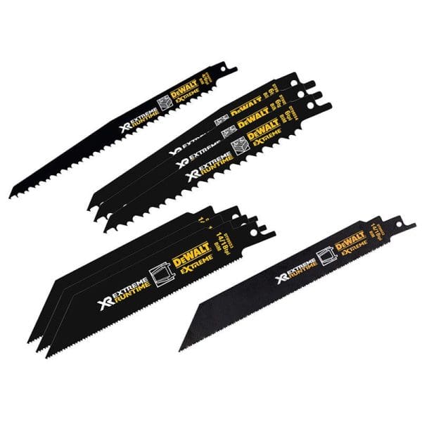 DT99551 XR Reciprocating Saw Blade Set, 8 Piece