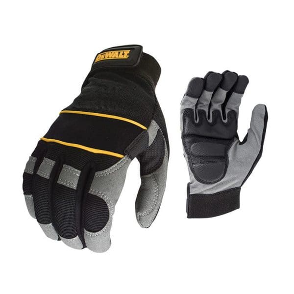 Power Tool Gel Gloves Black/Grey - Large