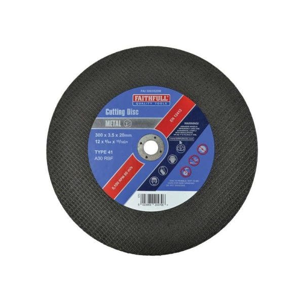 Metal Cut Off Disc 300 x 3.5 x 20mm
