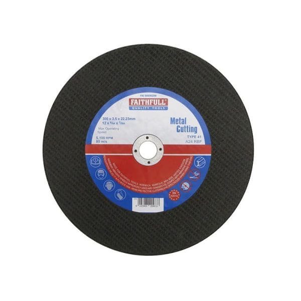 Metal Cut Off Disc 300 x 3.5 x 22.23mm