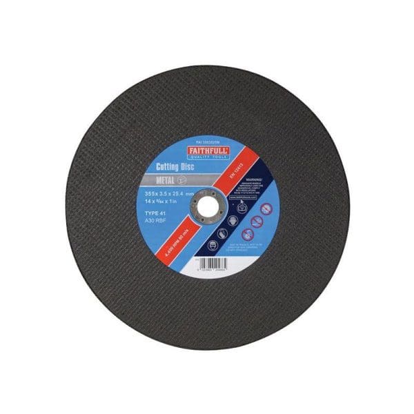 Metal Cut Off Disc 355 x 3.5 x 25.4mm