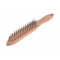 680/S4 Heavy-Duty Stainless Steel Scratch Brush - 4 Row