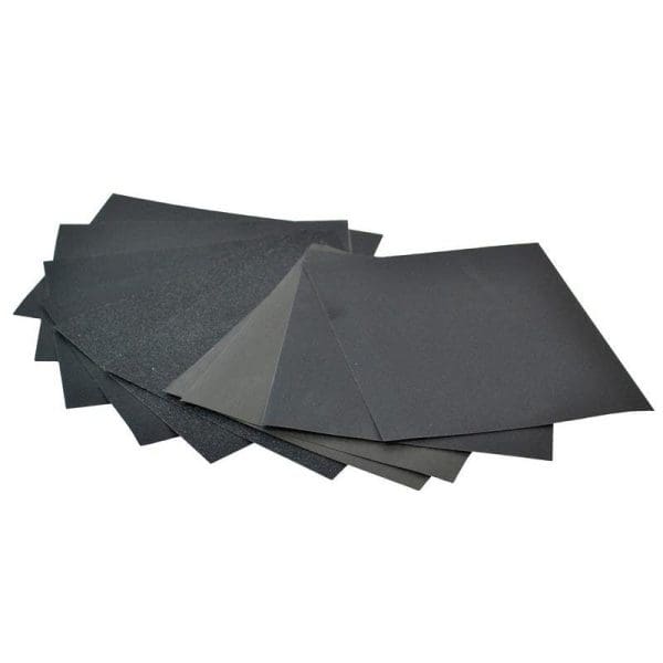Cork Block Wet and Dry Sanding Sheets Assorted (Pack 10)