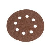Hook and Loop Sanding Disc DID3 Holed 125mm Coarse (Pack 5)