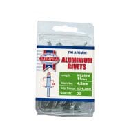 Aluminium Rivets 4.8 x 11mm Medium Pre-Pack of 50