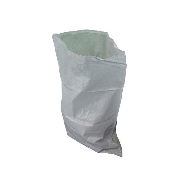 Woven White Rubble Sacks (Pack 5)