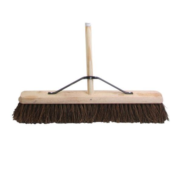 Stiff Bassine Broom 600mm (24in) + Handle and Stay