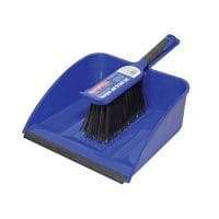 Large Plastic Dustpan and Brush Set