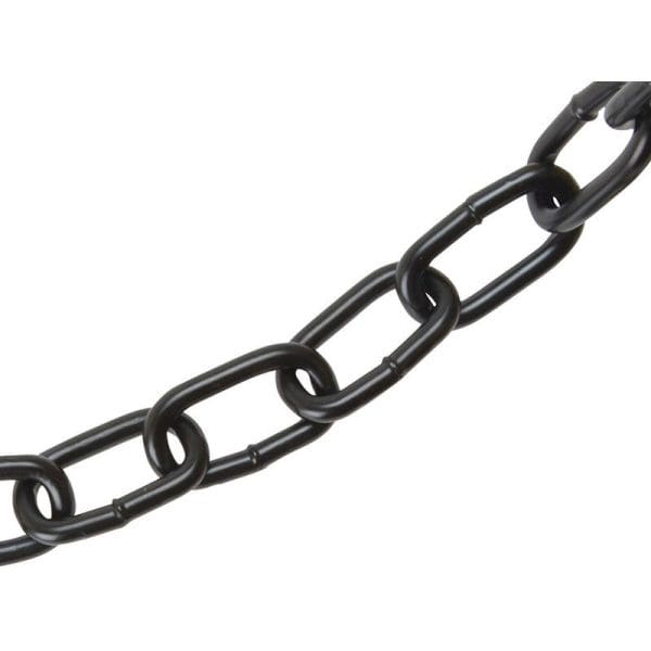 Black Japanned Chain 6mm x 10m Box - Max. Load 250kg