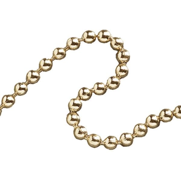 Ball Chain Polished Brass 3.2mm x 10m