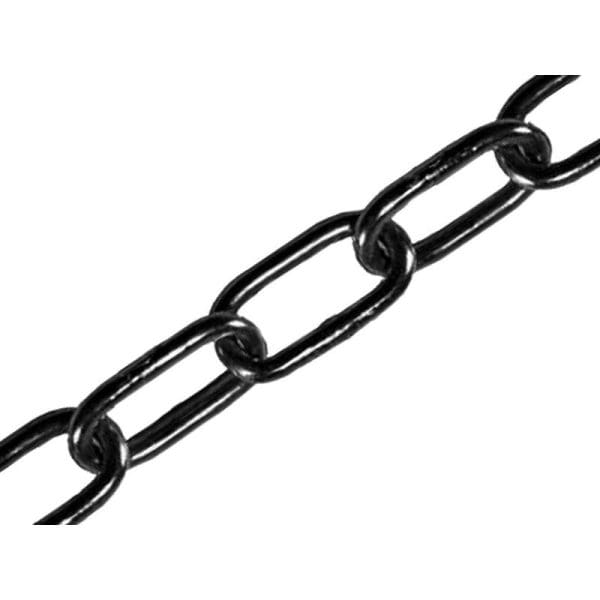 Black Japanned Chain 2.5mm x 2.5m - Max. Load 50kg